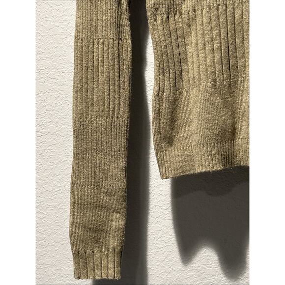 Cotton On Knit Sweater Women's Size Small Green Long Sleeve Mock Neck - Picture 5 of 8